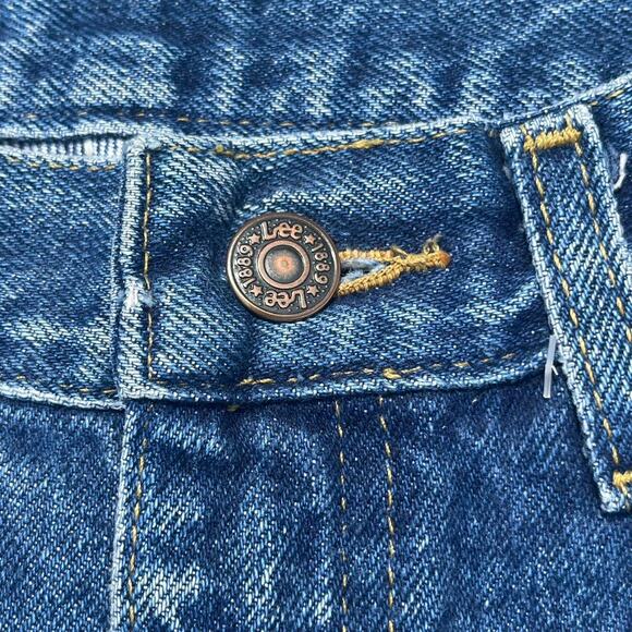Vintage wash 90s Lee straight leg blue jeans - Picture 6 of 8
